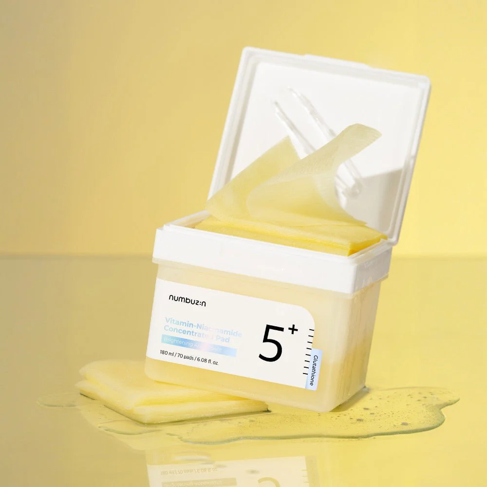 Parches antimanchas No.5 Vitamina-Niacinamida 70 pads- Numbuzin